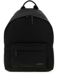 Givenchy - Blak Canvas Backpack - Lyst