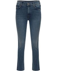 Mother - The Mid Rise Dazzer Ankle Straight Leg Jeans - Lyst