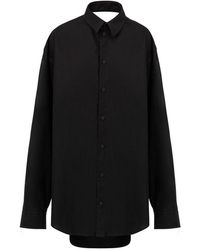 Balenciaga - Cotton Long Dress - Lyst