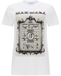Max Mara - T-Shirt "Spadino" Con Stampa - Lyst