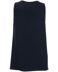 P.A.R.O.S.H. - Sleeveless Top Tech Fabric - Lyst