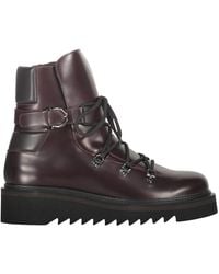 Ferragamo - Leather Ankle Boots - Lyst