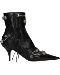 balenciaga heel boots