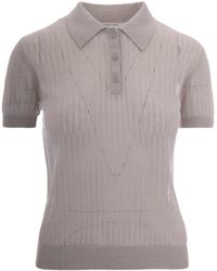 Patrizia Pepe - Polo Shirt Jacquard - Lyst