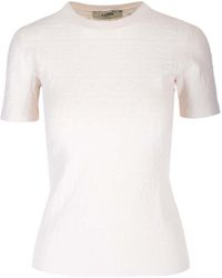 Fendi - White Ff Sweater - Lyst