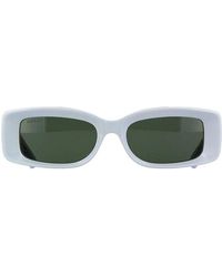 Gucci - Sunglasses Rectangle Full Rim, Light Frame And Lens Gg1528S004 - Lyst