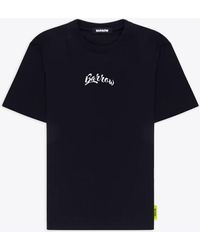Barrow - Jersey T-Shirt T-Shirt With Front Italic Logo And Back Graphic Print - Lyst