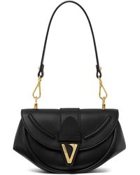 Versace - Virtus Bag Calf Leather Shoulder - Lyst