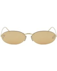Fendi - First Crystal Sunglasses - Lyst