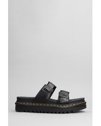 Dr. Martens - Myles Flats In Black Leather - Lyst
