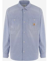 Carhartt - Shirt Cotton Two-Pocket Winston Chambray - Lyst