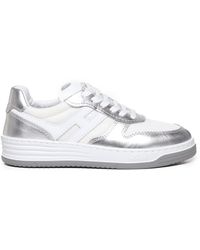 Hogan - 630 Sneakers With Metallic Inserts - Lyst
