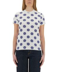 Moschino - Ballpoint Pen Polka Dots" T-Shirt - Lyst