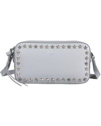 jimmy choo black shoulder bolsa