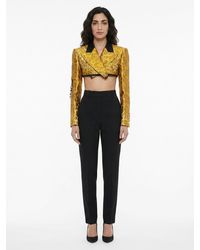 Dolce & Gabbana - Elastane Full-Length Jacket Clothing - Lyst