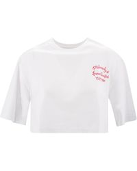 Philosophy Di Lorenzo Serafini - Logo-Print Sleeveless Cotton T-Shirt - Lyst