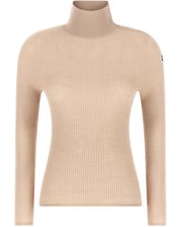 Moncler - Moncler Ribbed Virgin Wool Turtleneck - Lyst