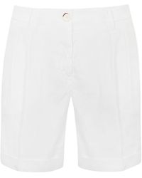 Re-hash - Linen Bermuda Shorts - Lyst