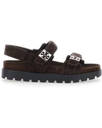 Tory Burch - Sandal Mellow Sport Suede - Lyst