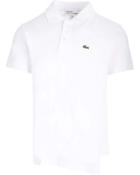 Comme des Garçons - White Polo Shirt - Lyst