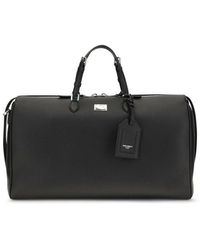 Dolce & Gabbana - Black Calf Leather Bos Taurus Luggage And Travel - Lyst