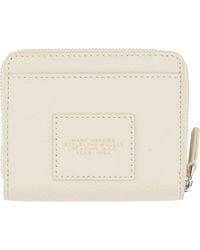 Marc Jacobs - Wallet The Compact Mini Leather Cow & Purses - Lyst
