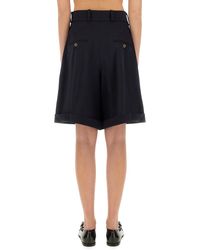 Patou - Wool Bermuda Shorts Virgin - Lyst
