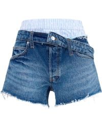 Alexander Wang - Denim Shorts - Lyst