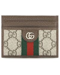 Gucci - Card Holder Ophidia Gg Supreme Canvas Fabric Make Up Bags - Lyst