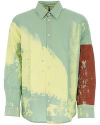 OAMC - Printed Viscose Oversize Shirt - Lyst