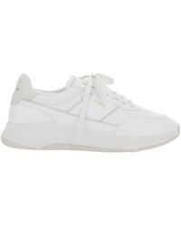 Axel Arigato - 'Genesis Neo Runner' Low Top Sneakers With Logo Lettering On Tongue And Heel - Lyst