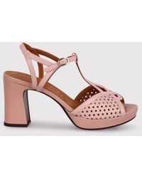 Chie Mihara - Kegy 92Mm Leather Sandals - Lyst