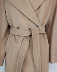 Weekend by Maxmara - Double-Breasted Resina Wool Coat Virgin - Lyst