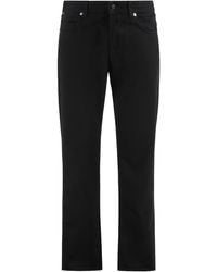Stone Island - Straight Leg Jeans Denim Cotton Regular & Straight-Leg - Lyst