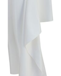 Alaïa - T-Shirt Asymmetric Cotton T-Shirts & Jerseys - Lyst