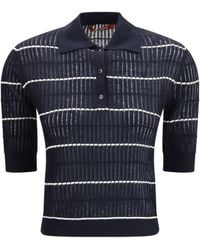 Max Mara - Polo Gallo Wool And Silk Silk; Ovis Aries Knitwear - Lyst