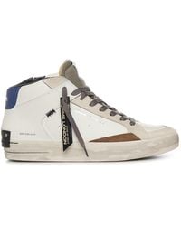 Crime London - Sneakers Leather Textile - Lyst