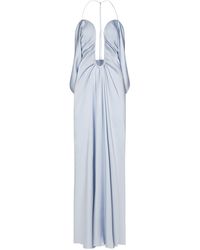 Victoria Beckham - Victoria Beckham Frame Detail Cami Dress Long Dress - Lyst