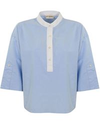 Roy Rogers - Mandarin Collar Shirt - Lyst