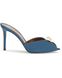 Giuseppe Zanotti - Intrigo Cocktail Mules Sandals Calf Leather Bos Taurus - Lyst