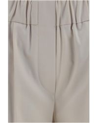 Brunello Cucinelli - Cotton Pants - Lyst