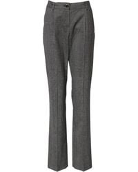 Dolce & Gabbana - Plaid Straightleg Pants - Lyst