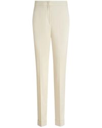 Etro - Cropped Stretch Trousers - Lyst
