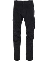 C.P. Company - Cargo Pants With Lens Motif On The Leg - Lyst