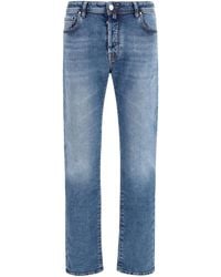 Jacob Cohen - Bard Stretch-Denim Jeans Cotton; Elastane - Lyst