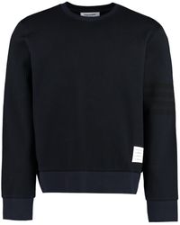 Thom Browne - Cotton Crew-neck Sweatshirt - Lyst