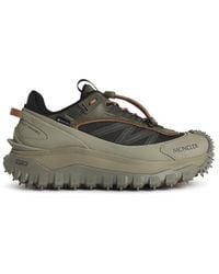 Moncler - 'Trailgrip Gtx' Leather Blend Sneakers - Lyst