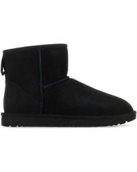 UGG - Classic Mini Ii Suede Boots With Shearling Lining - Lyst