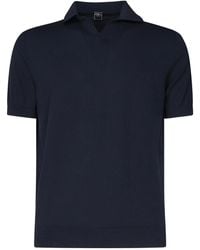 Fedeli - Organic Cotton Polo Shirt - Lyst