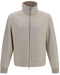 Brunello Cucinelli - Beige Cashmere Full - Lyst